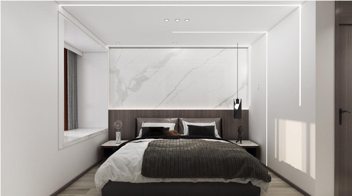 色调|首次参观闺蜜家105平3房2厅!黑白两种色调不仅不单调,还很美!