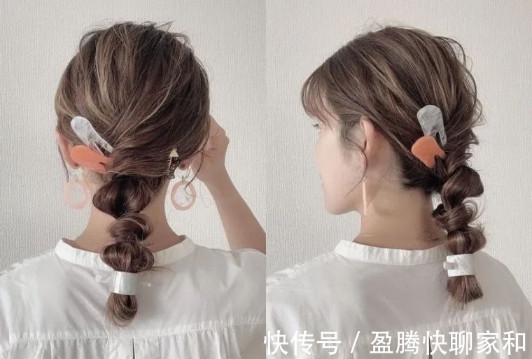 气质|温柔可爱少女感编发,气质太甜了!