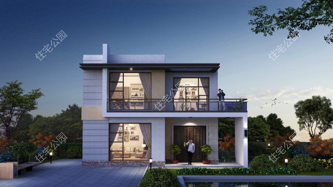 戶型|農(nóng)村建房想省錢?看看這10套平屋頂戶型,20來萬就能建好