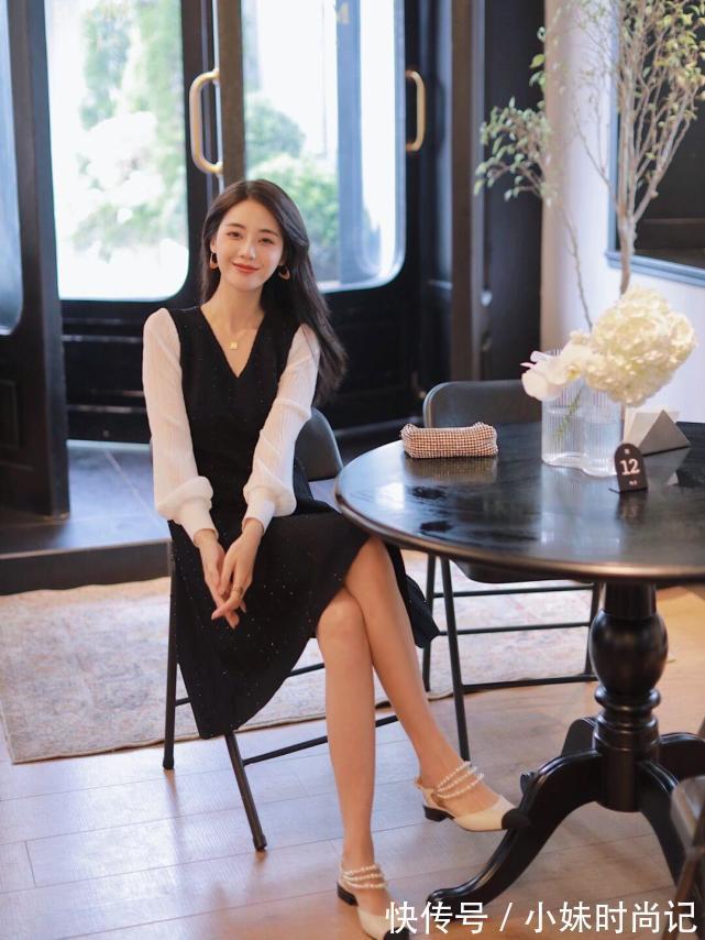 经验 优雅女人早秋都穿“连衣裙”,为你分享时髦的搭配经验,温婉知性