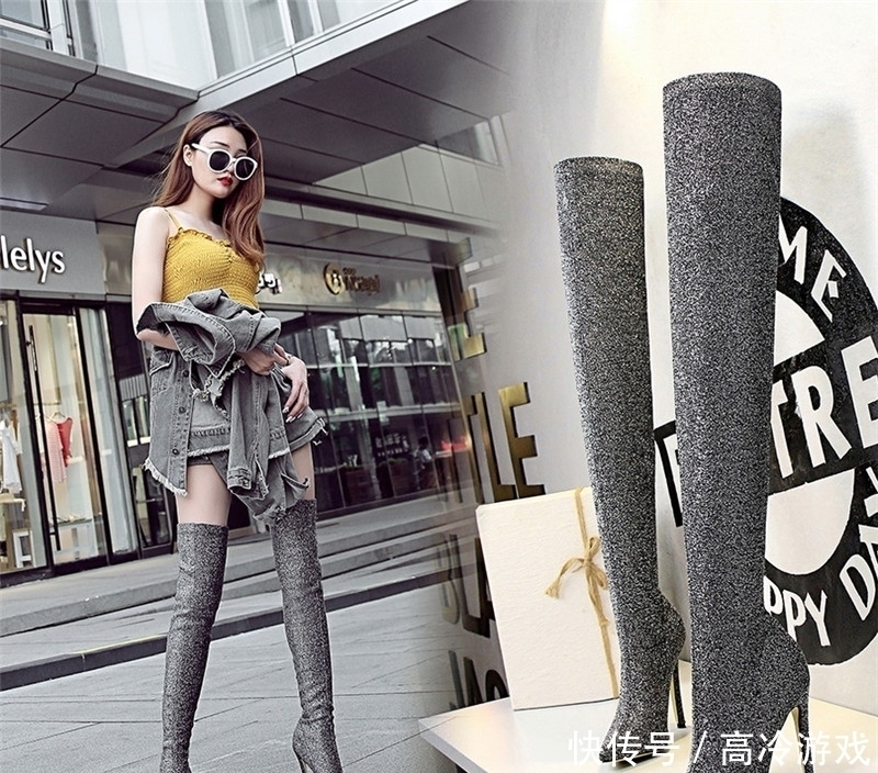 女人身材丰满,就要穿这种高跟鞋,性感妩媚,显高显瘦,贼美