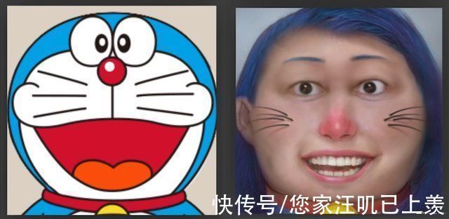 柯南AI后长残了哆啦A梦才是“毁童年系列”,全员秒变阴间形象