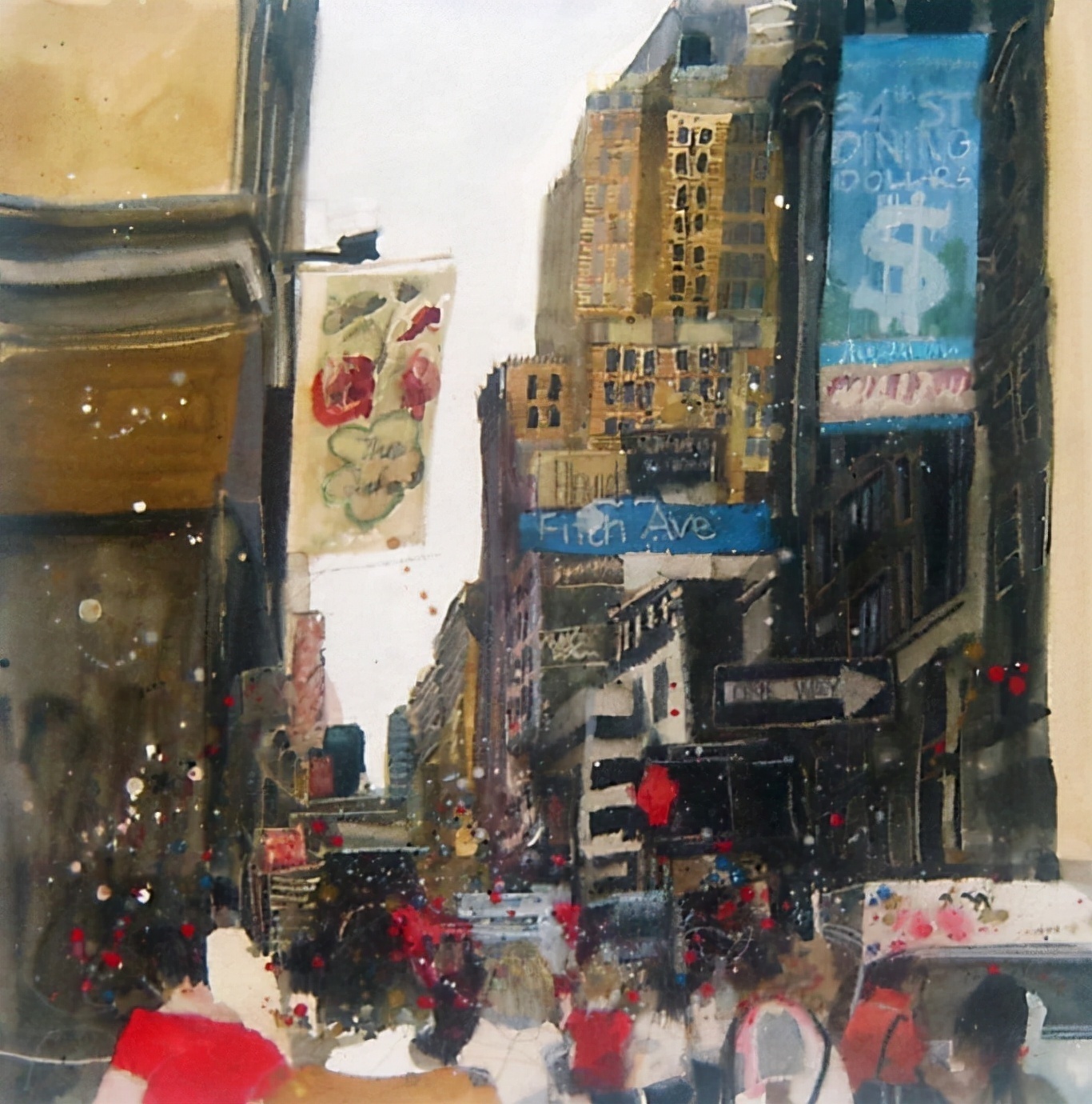 susan&苏珊·布朗(Susan Brown)水彩画作品 描绘的真实世界大胆而生动