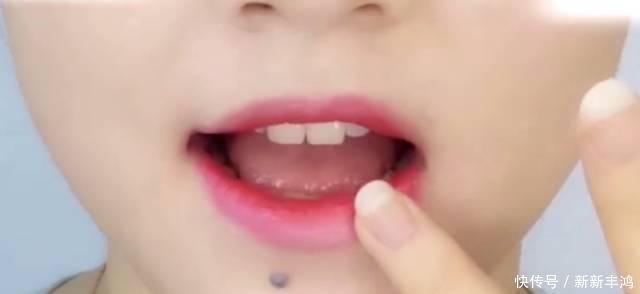 唇蜜|口红太贵?姑娘只用了1支口红 画出了8种唇色!