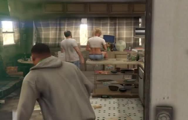崔西|《GTA5》任务结束后,崔佛和崔西竟然在一起,隐藏剧情激活