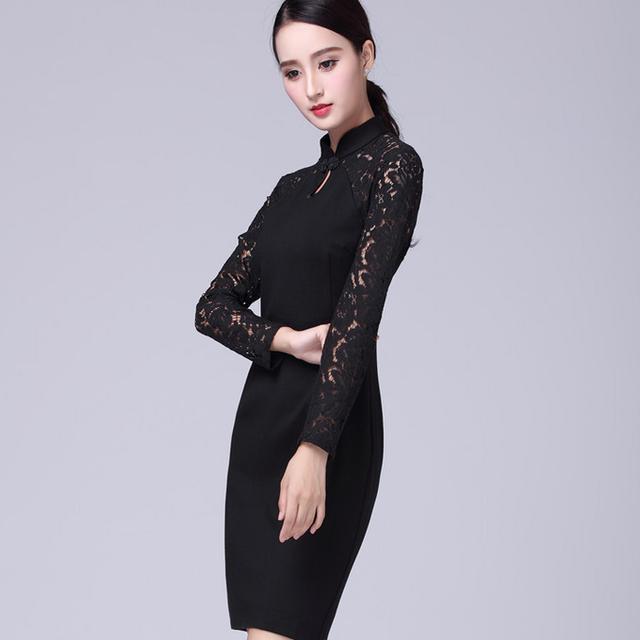 东方女性|东方女性的优雅古韵,改良旗袍裙又回到了潮流的春天