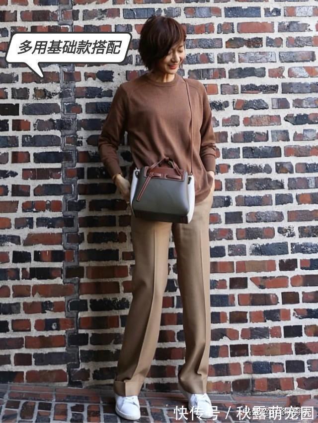 配饰 女人到了50岁别瞎穿,今年流行的“精简风”,照着穿时髦又减龄