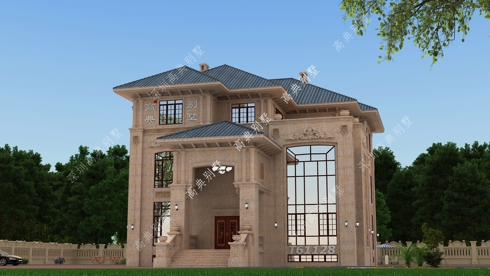 布局|简欧农村别墅,外观简洁大方,布局合理