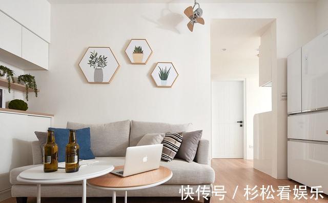 两居室|小户型房子的正确打开方式,清新精致的北欧两居室,想要拥有