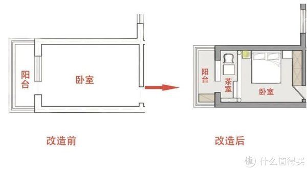 卫生间|房子小？47㎡一居拆改变2居，美女设计师展示设计的魔力！