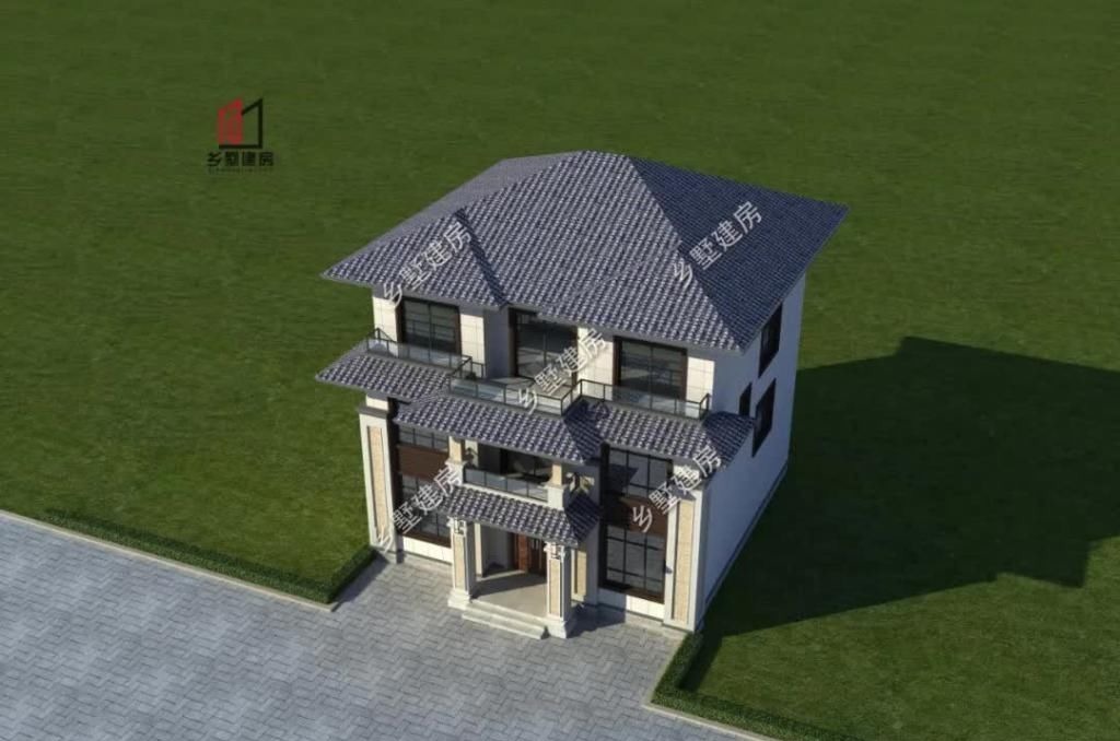 卧室内|三层新品中式,结合现代设计,建造一栋,您绝对不后悔