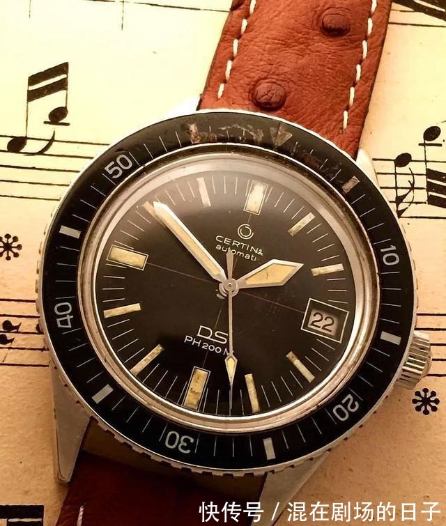 防水 夏日橙鬼-雪铁纳DS Super PH500M特别机械表!
