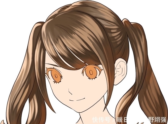 交界处|人物头发上色其实很简单!画不好是你没学会正确的绘画方法!