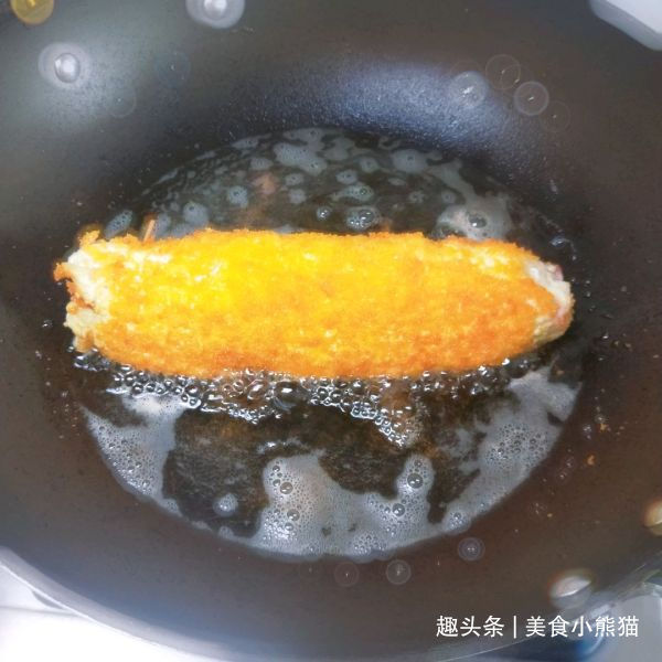 教你在家做超级美味的芝士鸡肉卷，外皮酥脆流行馅，芝士控的福利