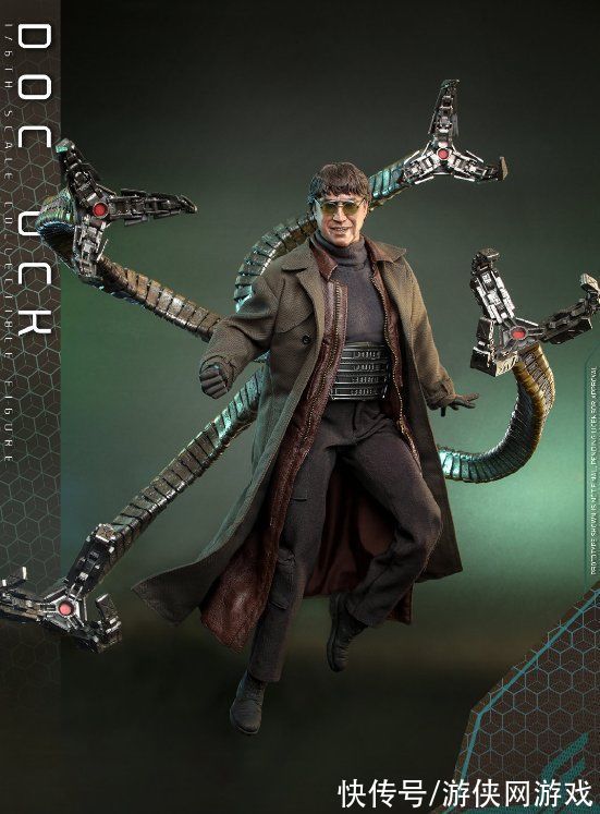 素体|2080元！Hottoys《蜘蛛侠英雄无归》章鱼博士1/6人偶