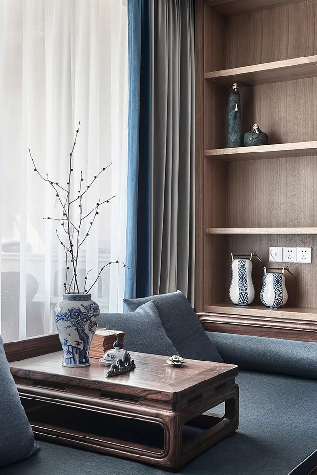 四室三厅新中式设计风格住宅，增添空间静怡之美|黄石装修| 桃木