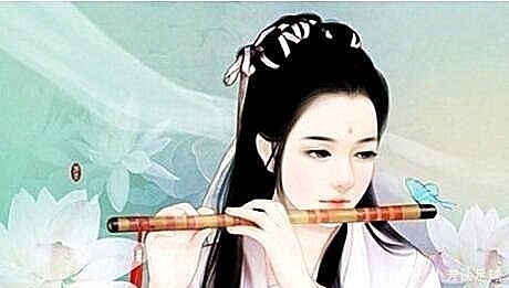 黑龙求亲不成作恶多端,笛女吹笛化解一切,两人竟结为夫妻