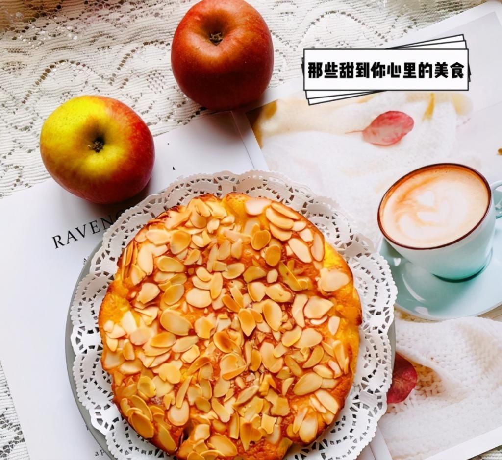  苹果|网红苹果千层蛋糕，奶香浓郁，不用打发就能搞定