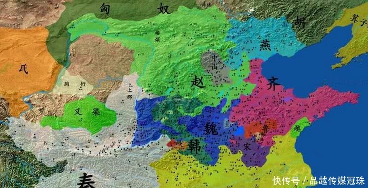 北部地区|如果回到战国七雄时期，各大省市都是哪国人呢？我是楚国，你呢？