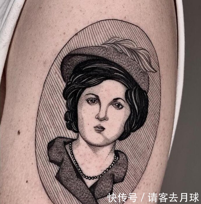 线条|每一根线条它们都在认真的表达自己 好看的线条结构纹身(一)