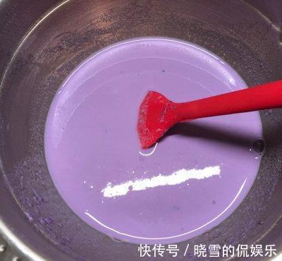 白玉紫薯|好吃下饭的白玉紫薯奶冻,几分钟就学到手