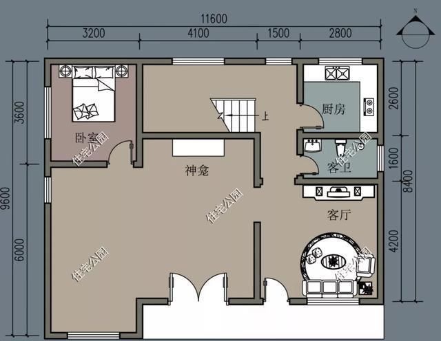 建筑面积|农村没有堂屋的房子不是好房子,20套户型分享,总有一套看上眼