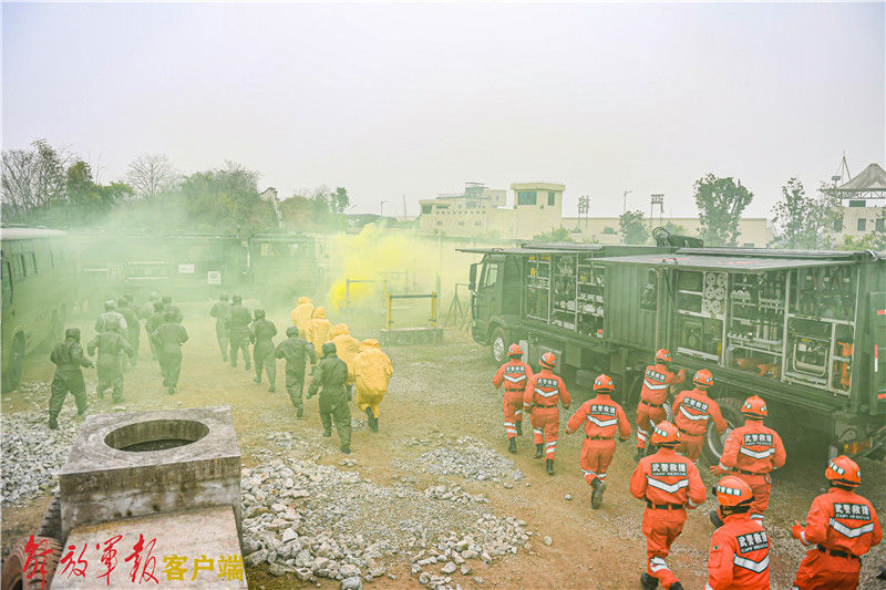 新年度|闻令而动！直击武警重庆总队机动支队应急救援演练现场