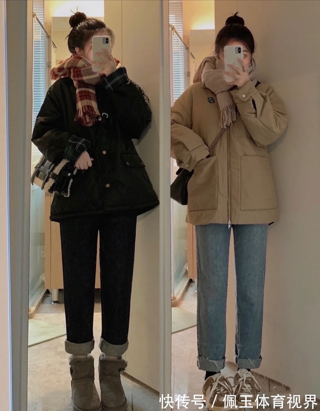 羊羔毛 今年秋冬就这么穿了!不露脖子也不露腿,温暖显瘦还好看!