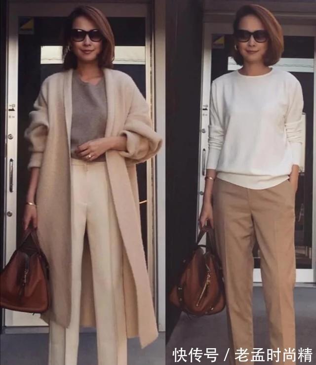 穿搭|小个子秋天的“上衣”穿什么?首选卫衣和针织衫