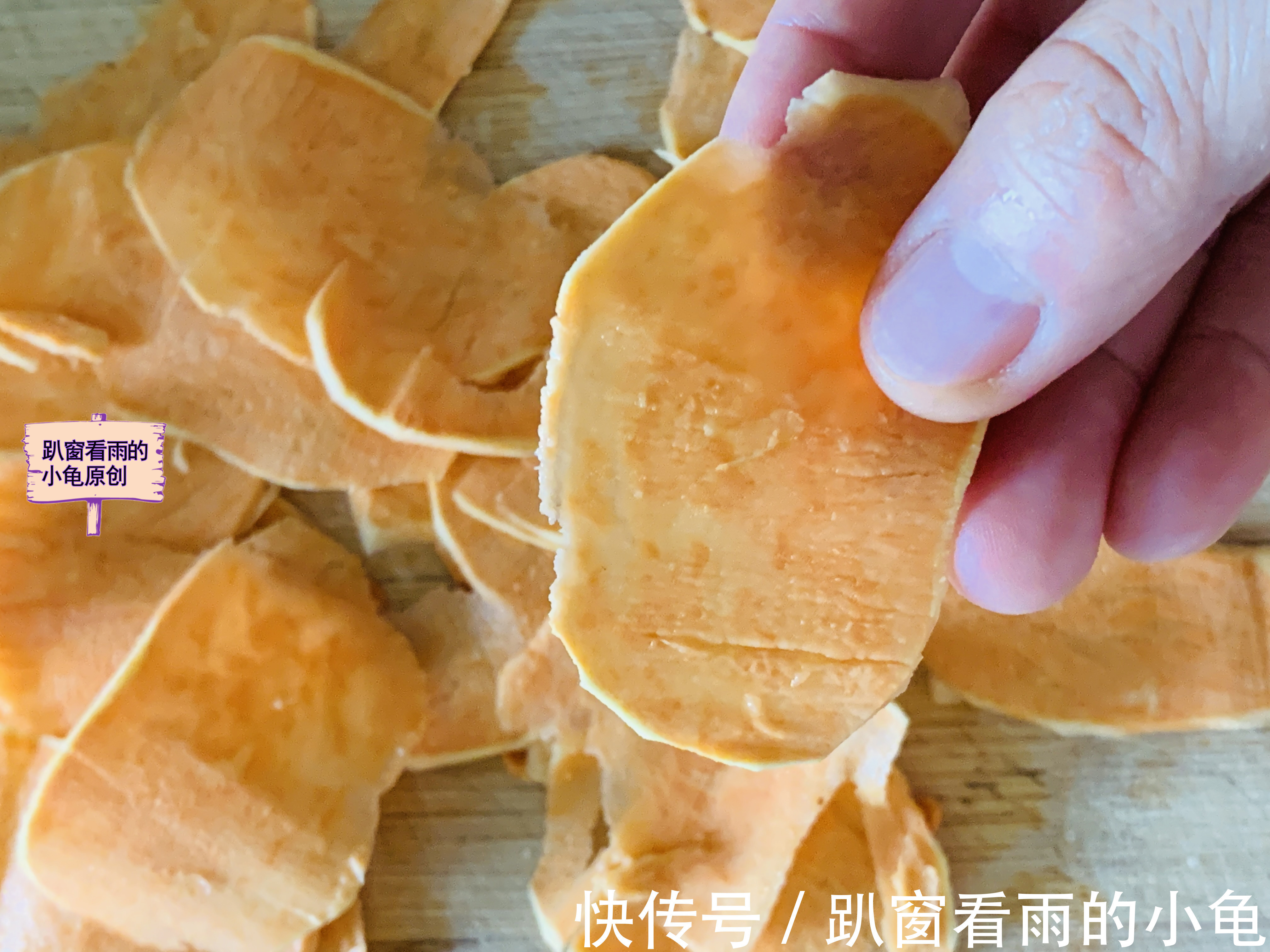 削皮器|用1个红薯,2个鸡蛋,只需搅一搅,蒸一蒸,“变”出美味千层蛋糕