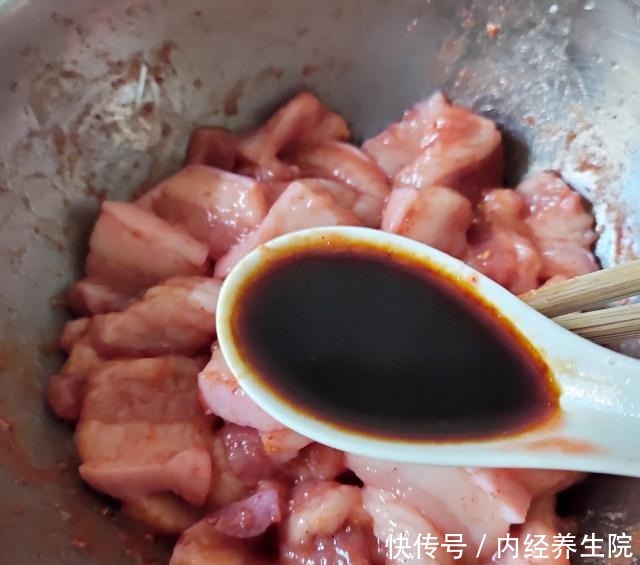 空气炸锅烤蜜汁五花肉,厚切的五花肉,吃得过瘾