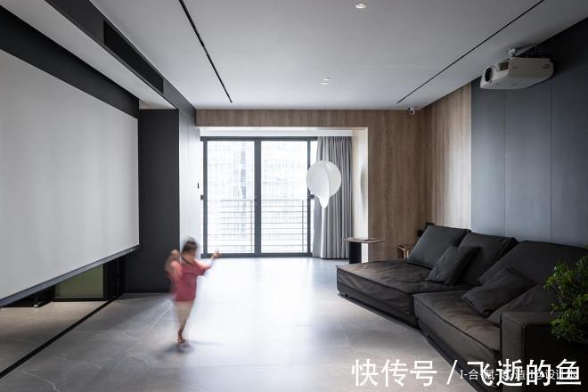 空间|153㎡黑色原木系