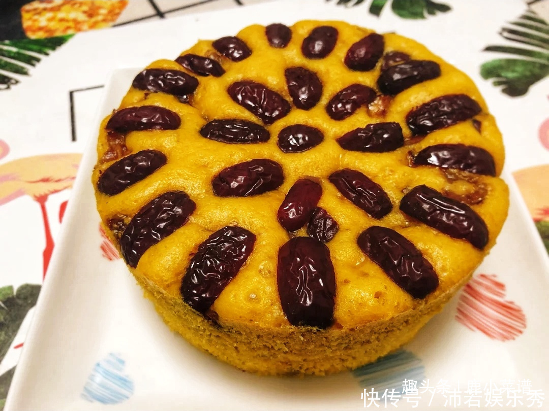 发糕|眼下南瓜正当季,做成南瓜发糕正合适,老少皆宜,香甜柔糯有营养