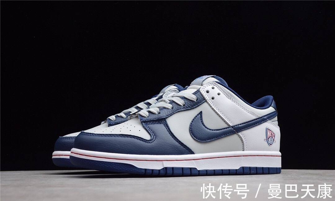 low|NBA x Nike Dunk Low EMB 蓝网联名