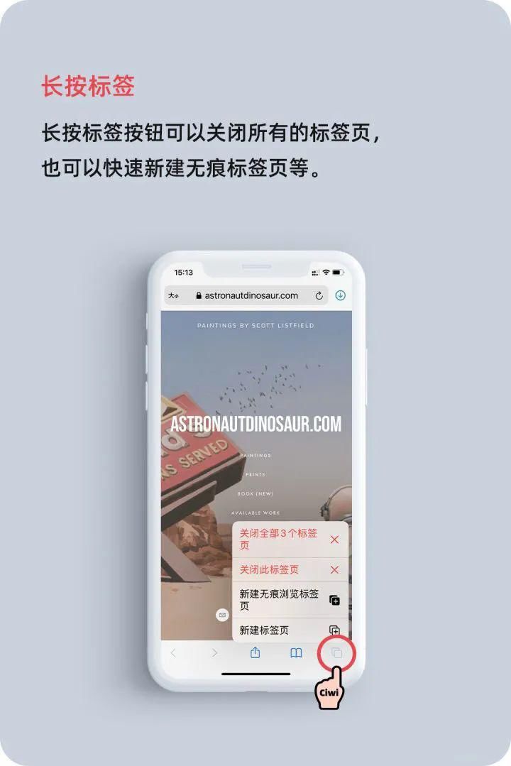 标签|iOS 14在Safari中长按不同按钮会触发的各种功能