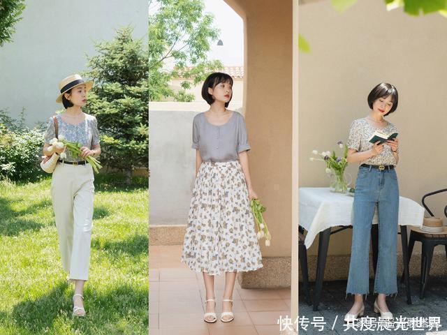 优雅|早秋火了“法式衬衫”,气质时尚别致,搭配半裙阔腿裤优雅显高级