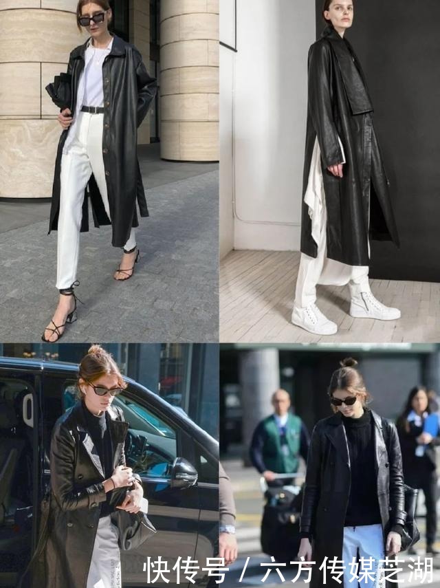 长款|冬季怎么打造强大气场?拥有一件长款皮衣就行了,难怪博主们都爱