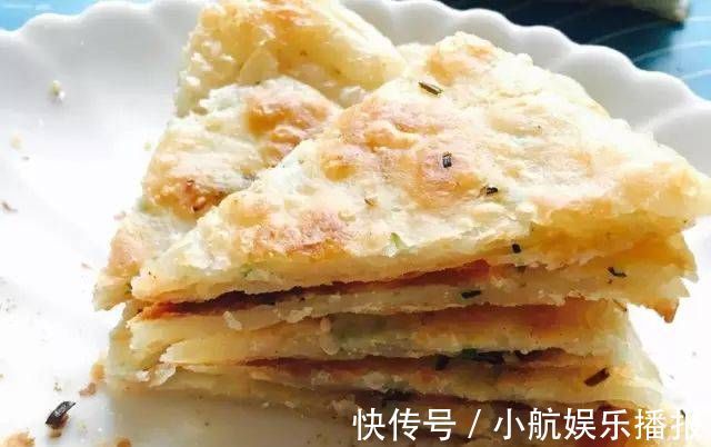 葱油饼这一种做法，不用和面，10分钟就能吃上香喷喷的早餐