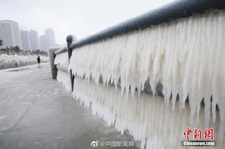 威海|北极圈威海分圈上线！山东威海现壮观冰凌