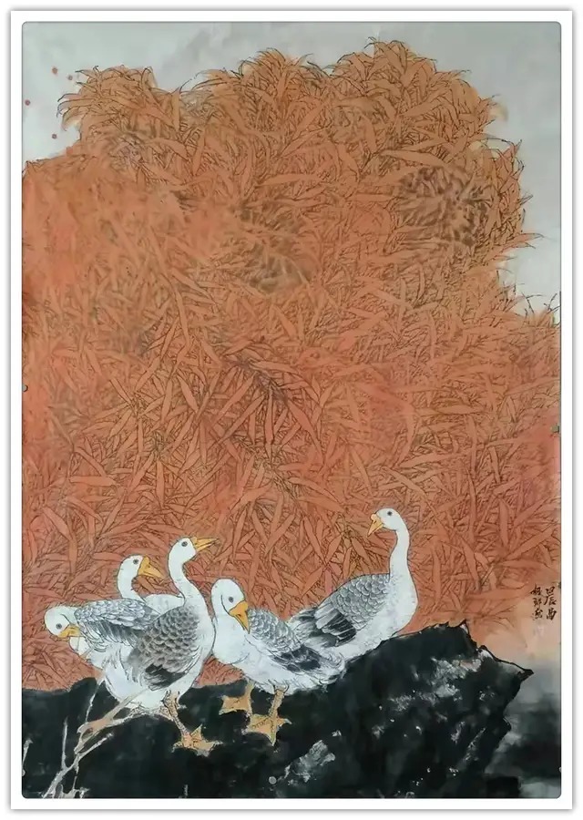 笔墨@「名家推介」著名画家向极鄢作品欣赏