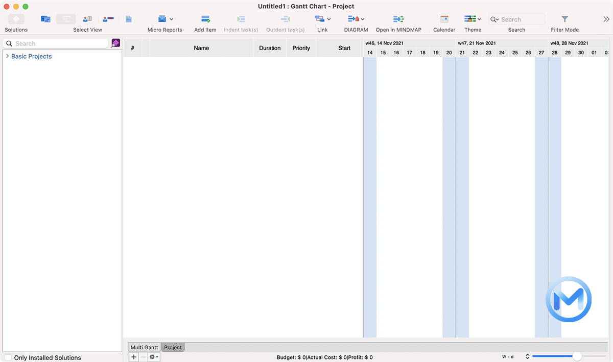 ConceptDraw PROJECT for Mac v14.0.0.302 项目管理工具