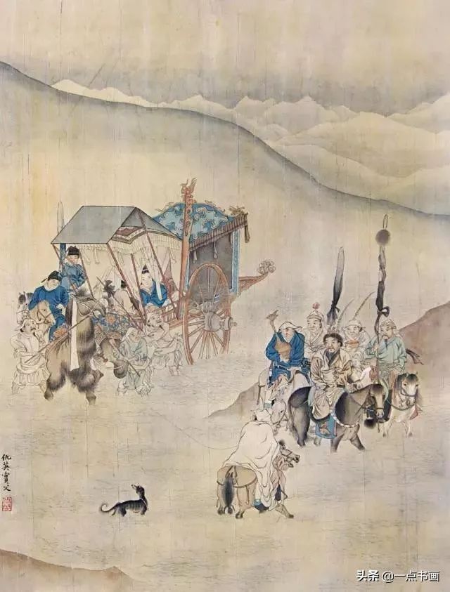 周臣!仇英:在他不长的生命里,留下了大量流传后世的精美画作