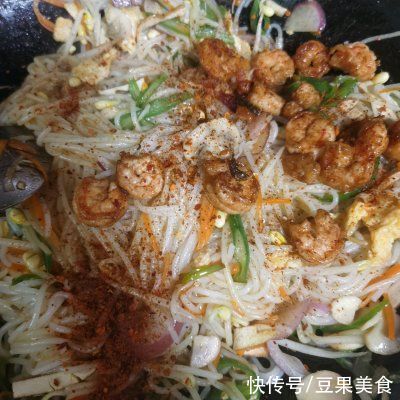 泡米粉|这是海鲜炒粉最正宗的做法，好吃到爆