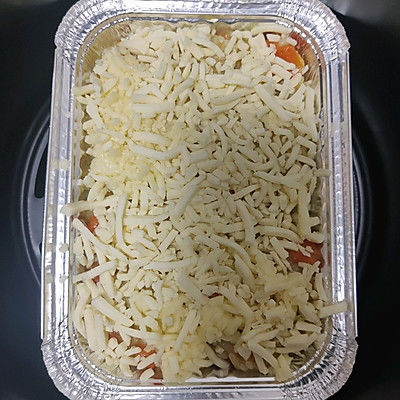 咖喱鸡肉芝士焗饭