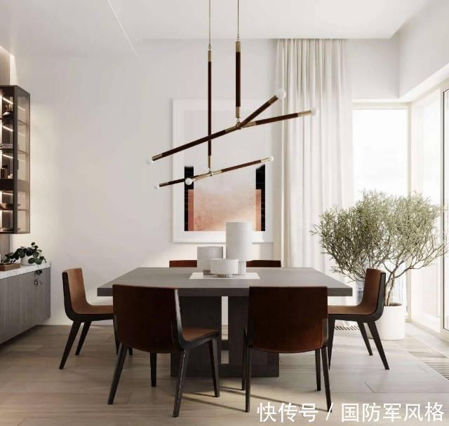 大宅|简约清新的自然新居，充满仪式感的平层大宅