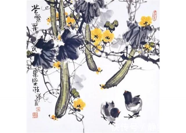 惠安!收放自如,艳而不俗——已故著名画家吴瑞发写意国画作品精选