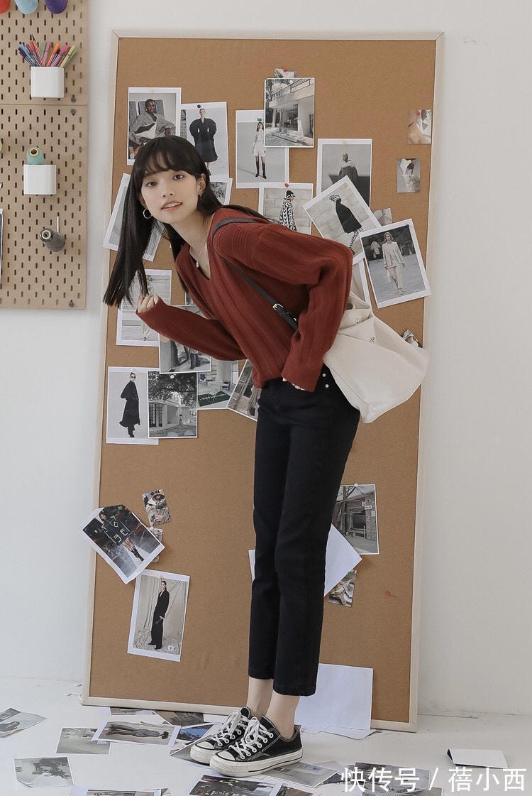 帆布鞋|谁说穿搭要重样?每天只换一件上衣,就能让你的秋天与众不同