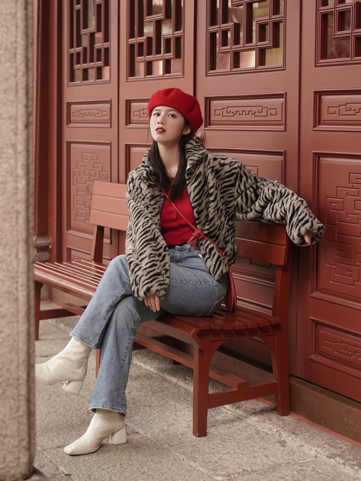 穿搭|想要穿出独特个性?试试豹纹外套吧!扑面而来的野性美