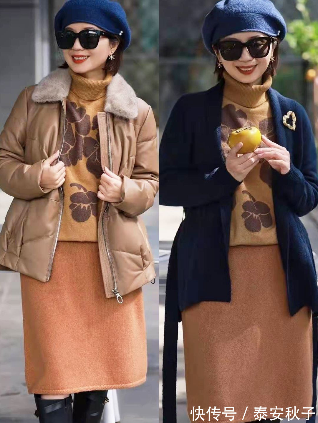 中年 50岁之后,就少穿“卫衣+牛仔裤”吧,太俗气!冬天这样搭:穿出高阶感!