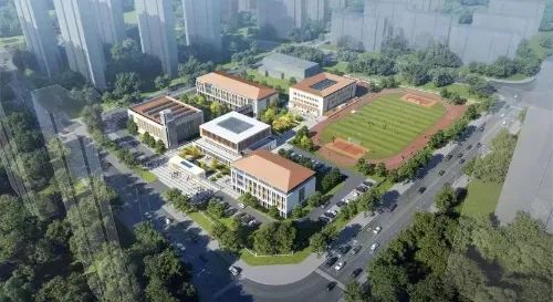 体育场|幸福区片又迎名校分校！西南河体育场建设也有新消息！